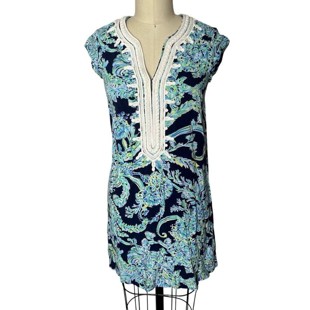 Lilly Pulitzer High Tide Madia Tunic Dress Size XS